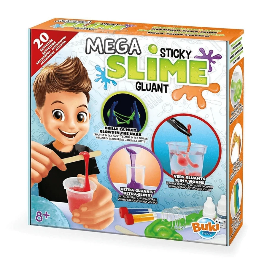 Mega Slime set de creación, 8+ años, Buki