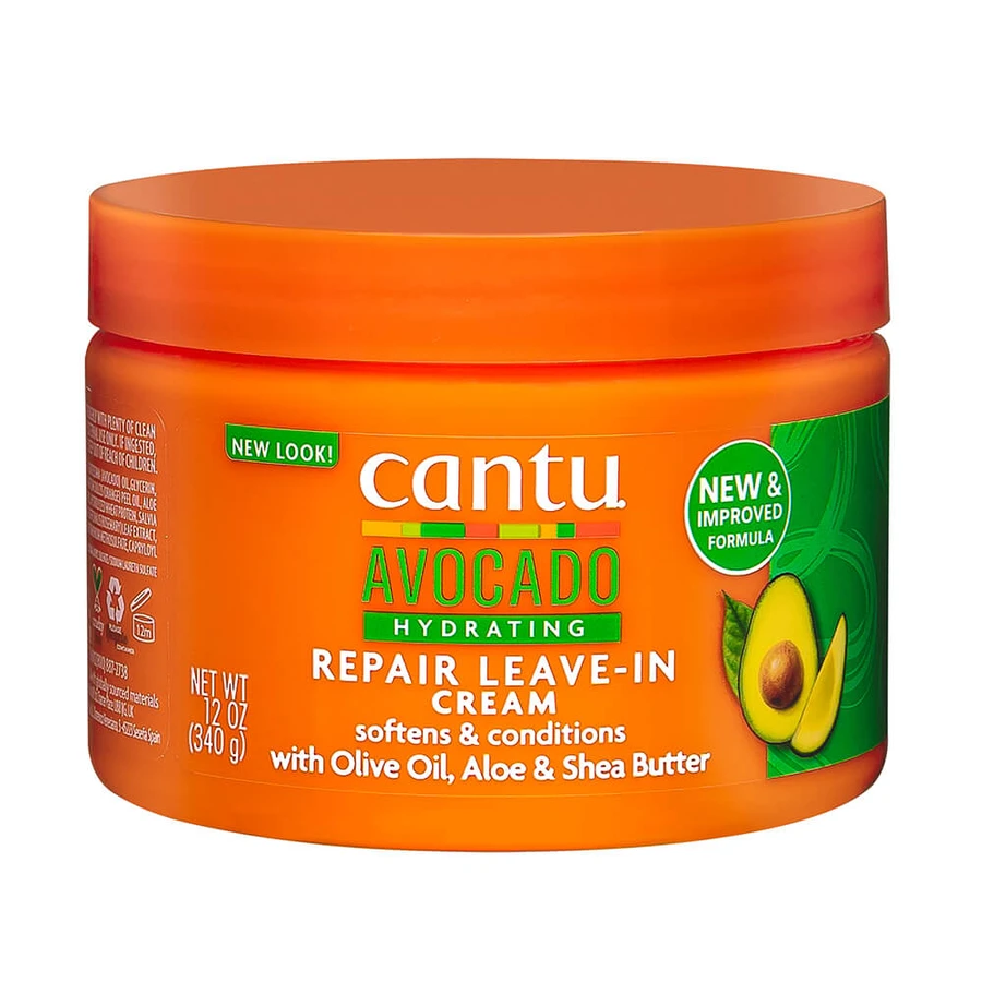 Moisturizing leave-in cream with avocado oil, 340 g, Cantu