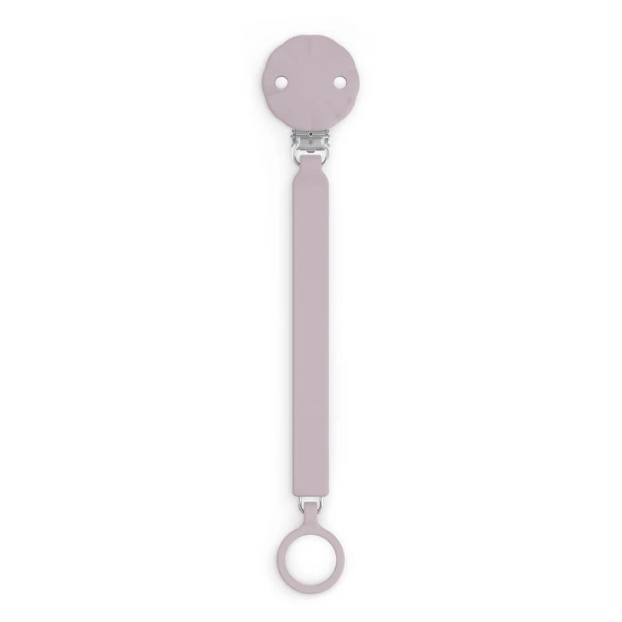 Cordoncino in silicone con clip per ciuccio Wonder, Lavanda, Suavinex