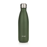 Isolierte Trinkflasche aus vakuumversiegeltem Edelstahl, Grün, 500 ml, Reer