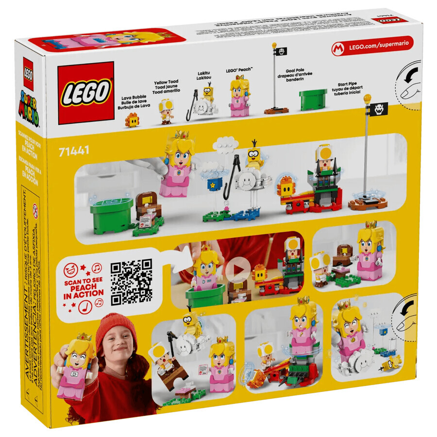 Adventures with Peach interactive, 6+ years, 71441, Lego Super Mario