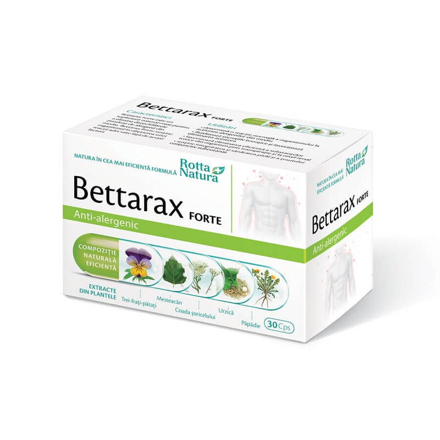 Bettarax Forte, 30 Kapseln, Rotta Natura