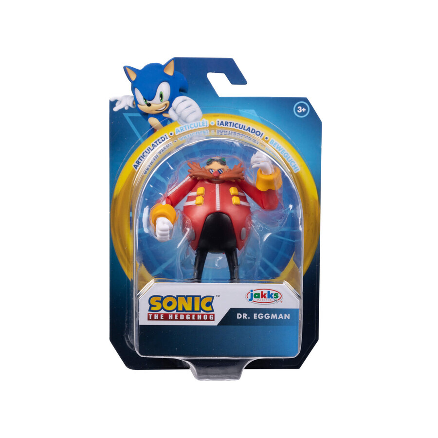 Modern Dr Eggman Sonic Dr Eggman figuur, 6 cm, +3 jaar, Nintendo