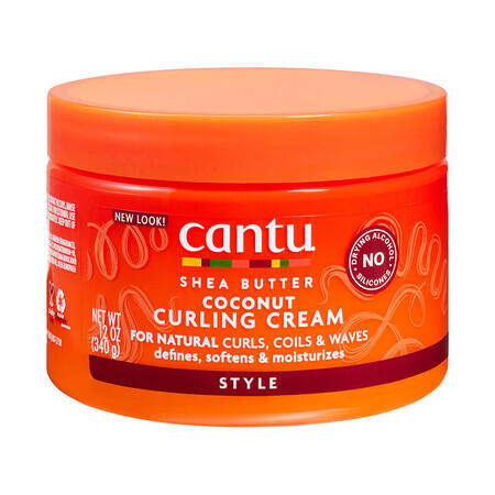 Haarverdikkingscrème met kokosolie stijl, 340 g, Cantu