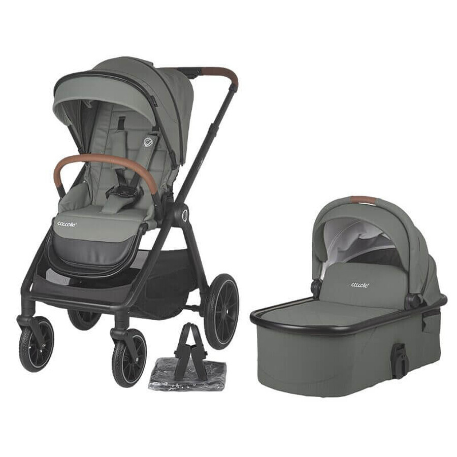 2 in 1 kinderwagen Aspen, tot 22 kg, Mosgroen, Coccolle