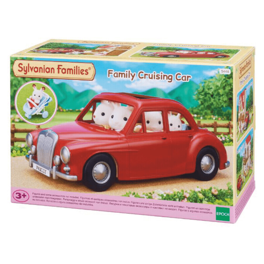 Familia Roja Coche Sylvanian Families, +3 años, Época