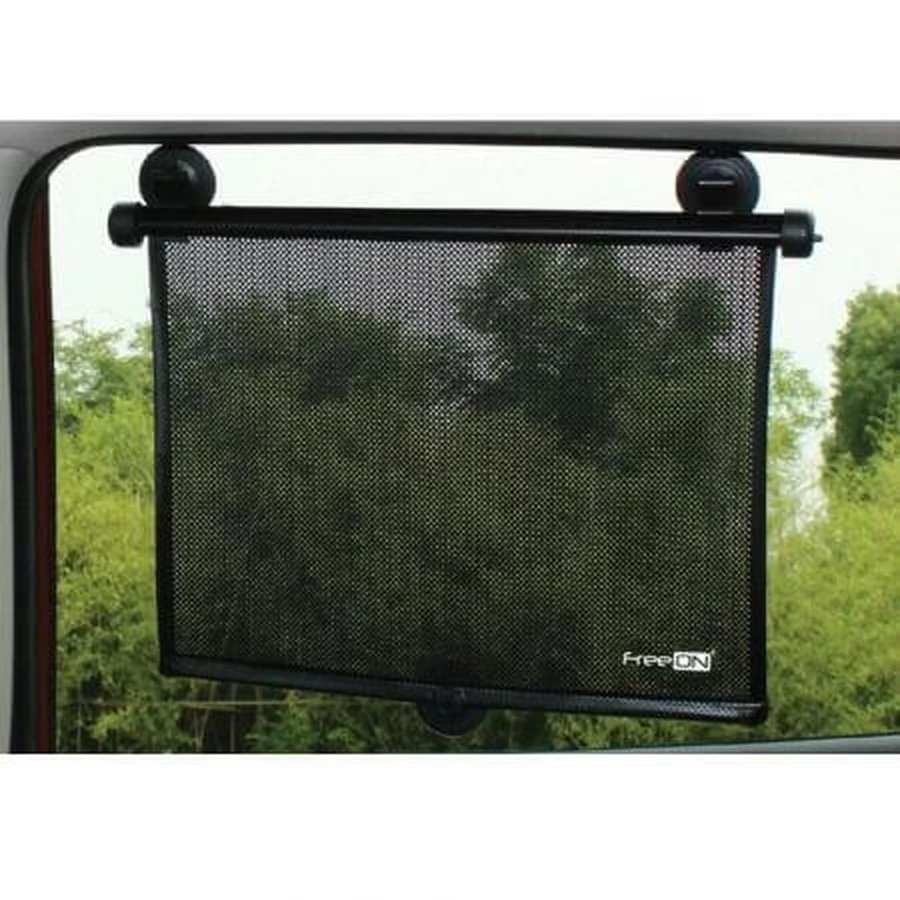 Parasol retráctil para coche, Negro, FreeOn
