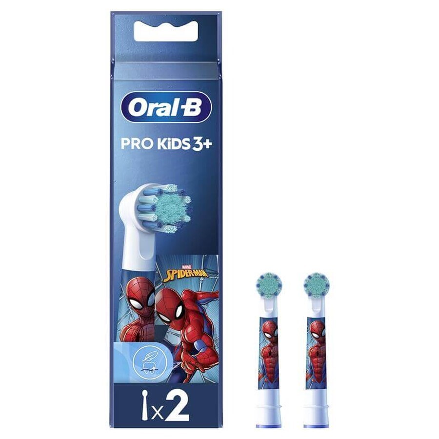 Elektrische tandenborstel voor kinderen, Spiderman / Frozen, 2 stuks, Oral-B