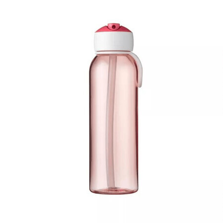 Mepal Flip-Up Bottle, Pink, 500 ml, Little Dutch