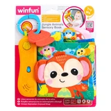 Sensory book, 3 months+, Winfun