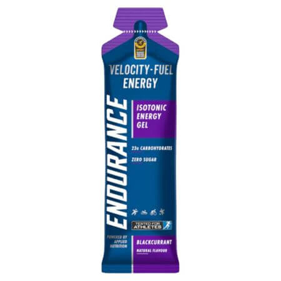 Velocity Fuel Energizing Gel Energy Endurance, 60 g, Blackcurrant, Applied Nutrition