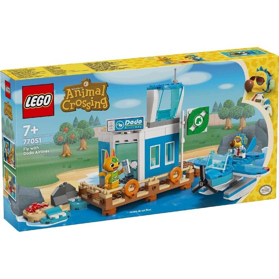 Fly with Dodo Airlines Animal Crossing, 7+ years, 77051, Lego