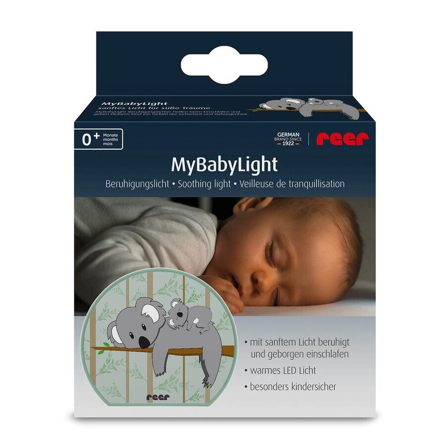 Veilleuse LED MyBabyLight Koala, +0 mois, Reer