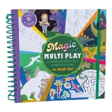 Reusable activity book, Magic Multi Play Dino, 3 years+, Floss & Rock
