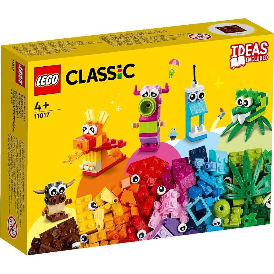 Creative Monsters Classic, 4+ years, 11017, Lego