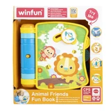 Interactive book with sounds, 6 months+, Winfun