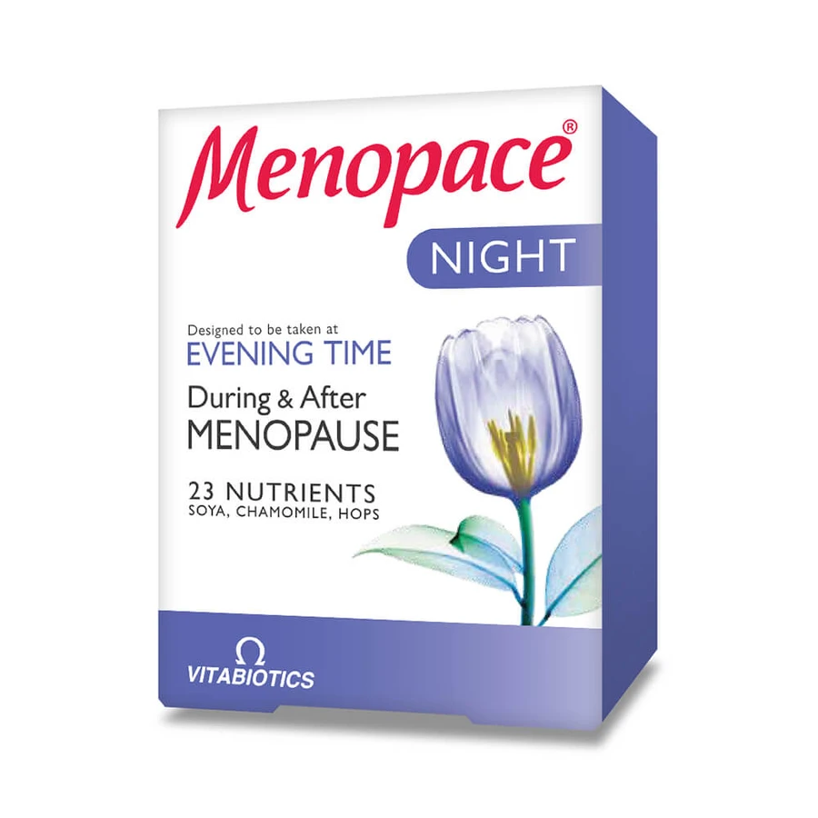 Menopace Night, 30 tabletten, Vitabiotics