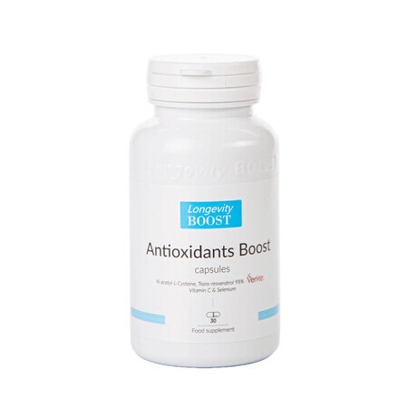 Antioxydants Boost, 30 gélules, Longevity Boost