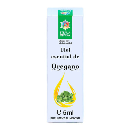 Oregano essential oil, 5 ml, Divine Star