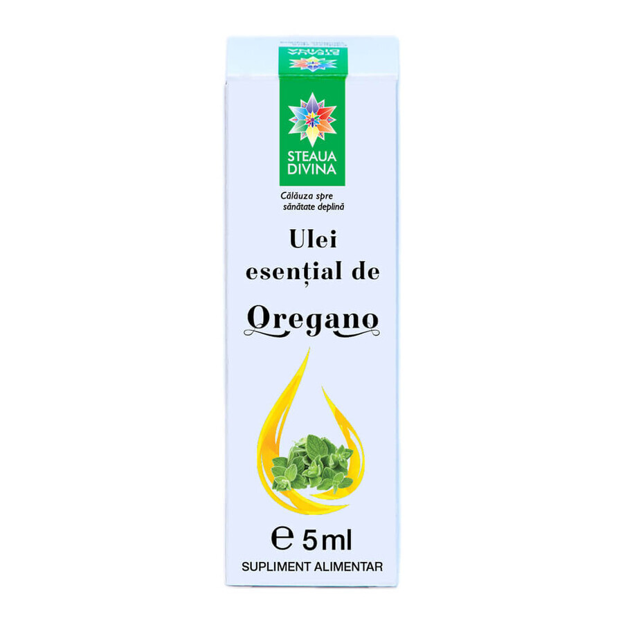 Oregano essential oil, 5 ml, Divine Star