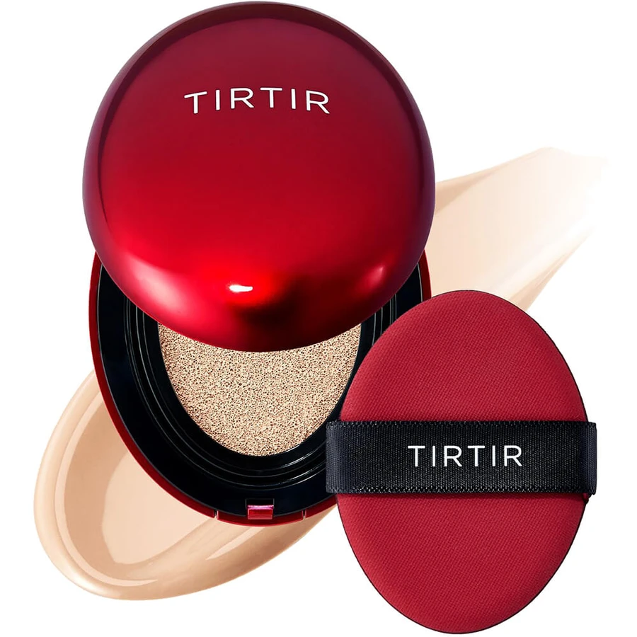 Foundation met SPF 40 PA++++, tint 21C Cool Ivory, Mask Fit Red Cushion, 18 g, Tirtir