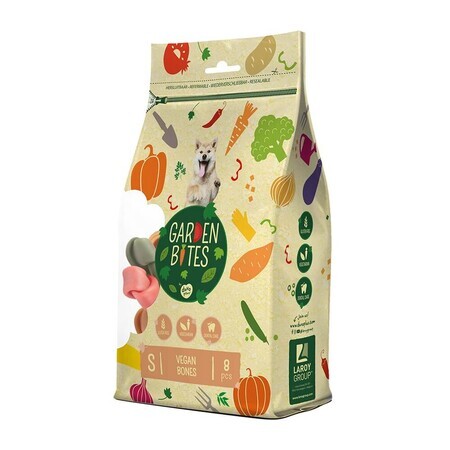 Vegan botten in zakje L 14,5 cm, 3 stuks, Garden Bites