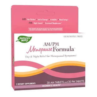 AM-PM Menopausia Fórmula Nature's Way, 60 comprimidos, Secom