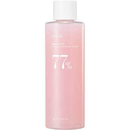 Toner met niacinamide en 77% perzikextract, 250 ml, Anua