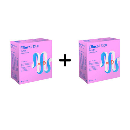 Effecol 3350 Junior Epsilon Salud, 2 x 12 sobres x 6,5 g