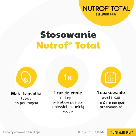 Nutrof Total, 3 x 60 capsules