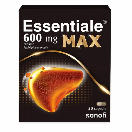 Essentiale MAX 600 mg, 2x30 capsules, Sanofi