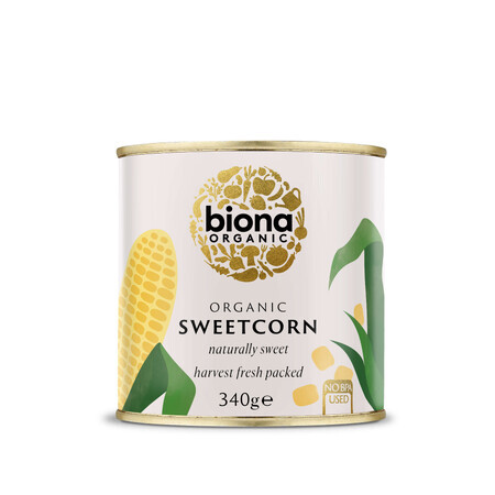 Biologische suikermaïs, 340 g, Biona