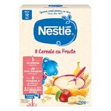 8 Fruitgranen, vanaf 12 maanden, 250 g, Nestle