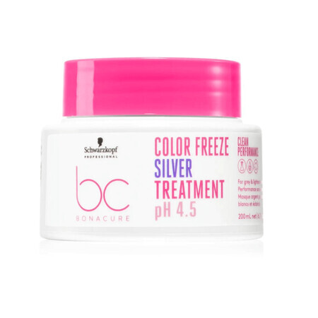 Behandeling voor het neutraliseren van gele tinten Bonacure Color Freeze, 200 ml, Schwarzkopf Professional