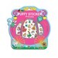 Prinses 3D pluizige stickers, +3 jaar, Avenir