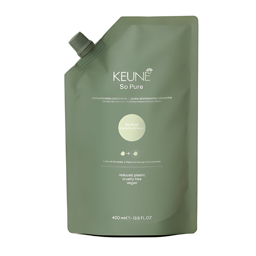 So Pure Clarify Refill Detoxifying Hair Conditioner 400 ml, Keune