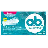 OB ProComfort Mini inwendige absorbentia, 16 stuks, Johnson&amp;Johnson