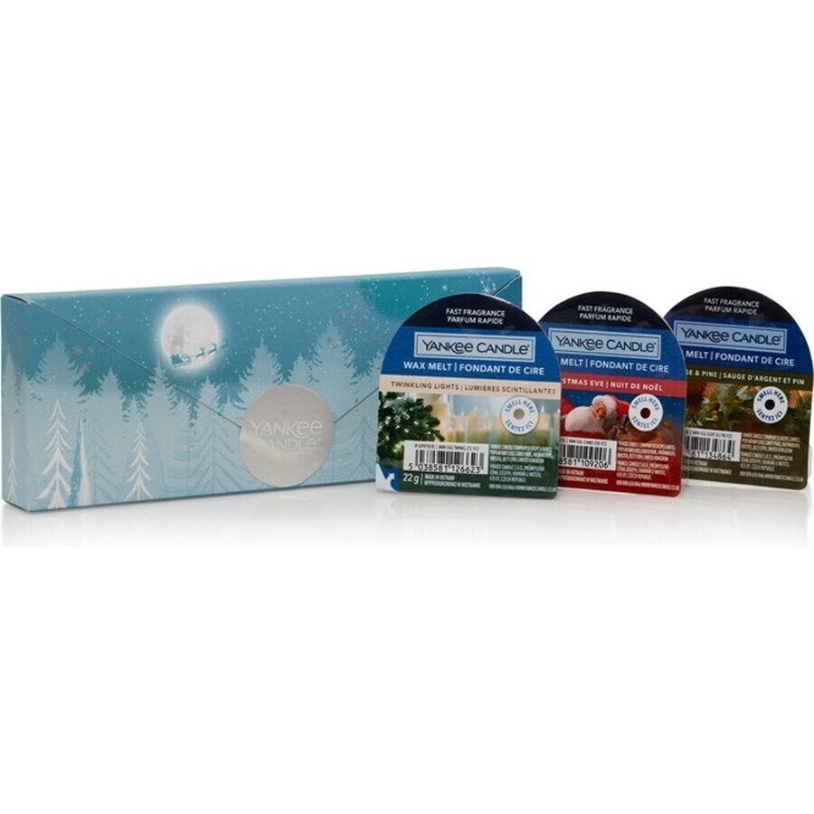 Yankee Candle Geschenkset 3x Geurwas 1×1 stuk, geschenkset