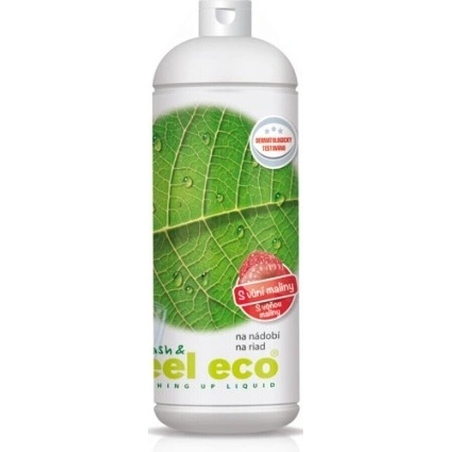 Feel Eco Afwasmiddel Framboos 1×1000 ml, afwasmiddel