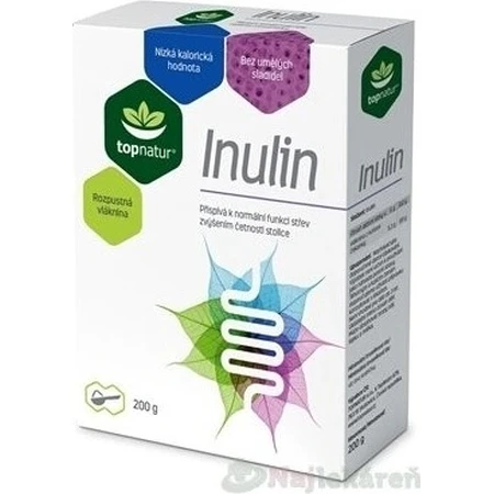 topnatur INULIN proszek, błonnik rozpuszczalny 1x200 g: ceny i cechy