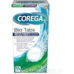 COREGA BIO Tabs 1x136 pcs, tablets for cleaning dentures