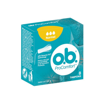 Absorberende OB Pro Comfort Normaal, 8 stuks, Johnson