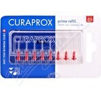 CURAPROX CPS 07 prime refill rosso 1×8 pz, scovolini interdentali senza supporto