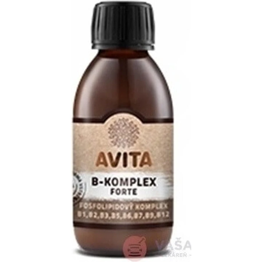 AVITA B-COMPLEX FORTE 1×200 ml, complejo de fosfolípidos