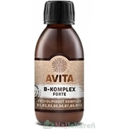 AVITA B-COMPLEX FORTE 1×200 ml, complejo de fosfolípidos