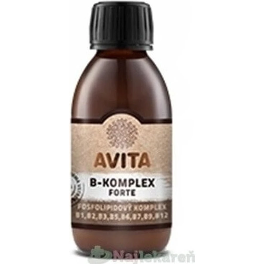 AVITA B-COMPLEX FORTE 1×200 ml, complejo de fosfolípidos