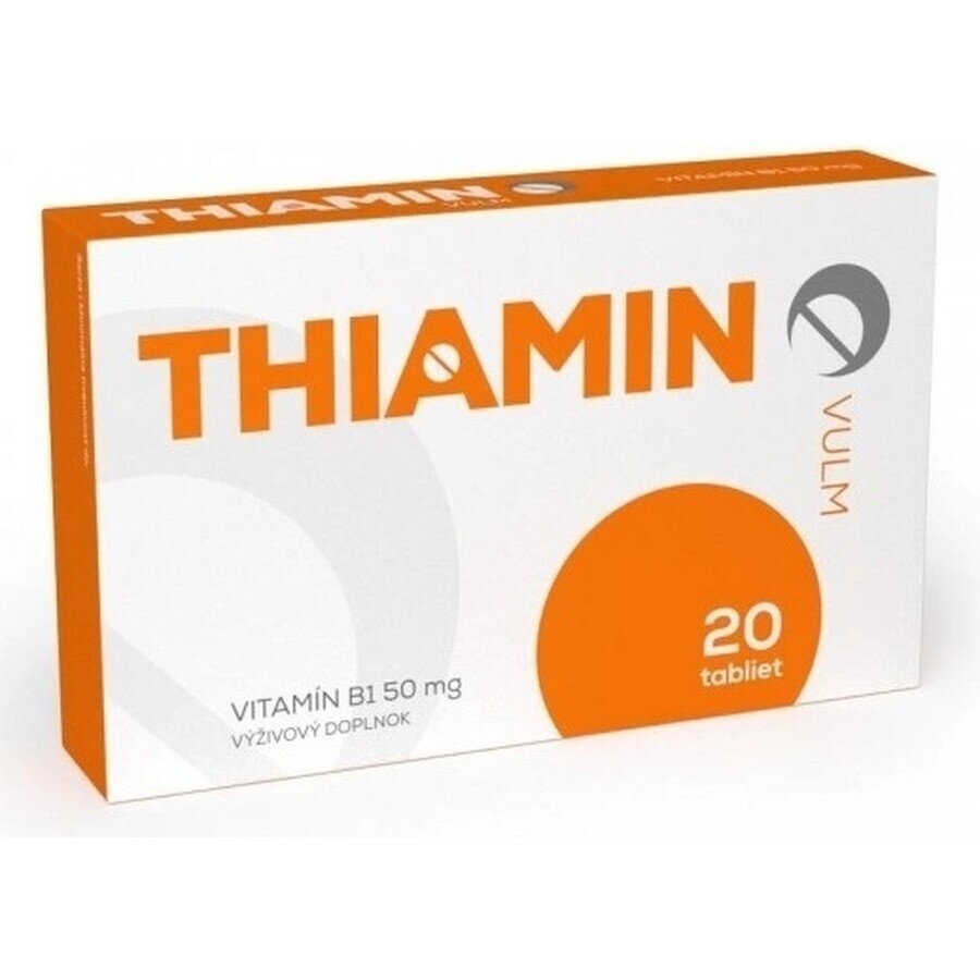 VULM THIAMIN 1×20 pcs, complemento alimenticio