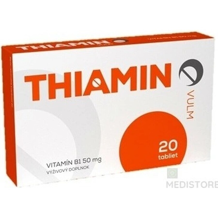 VULM THIAMIN 1×20 pcs, complemento alimenticio