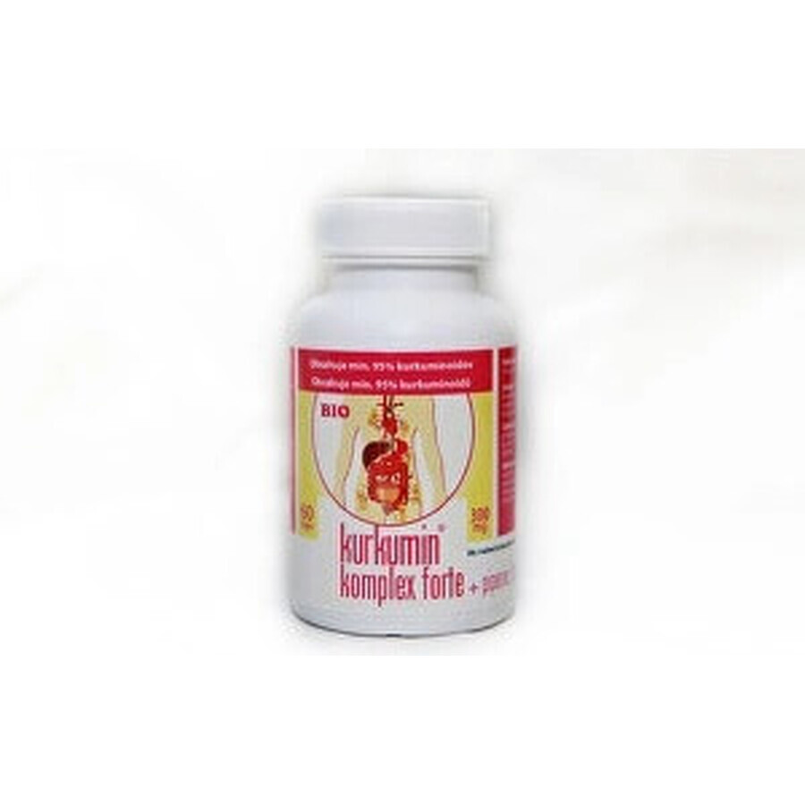 Curcumin complex forte 1×60 cps, supliment alimentar