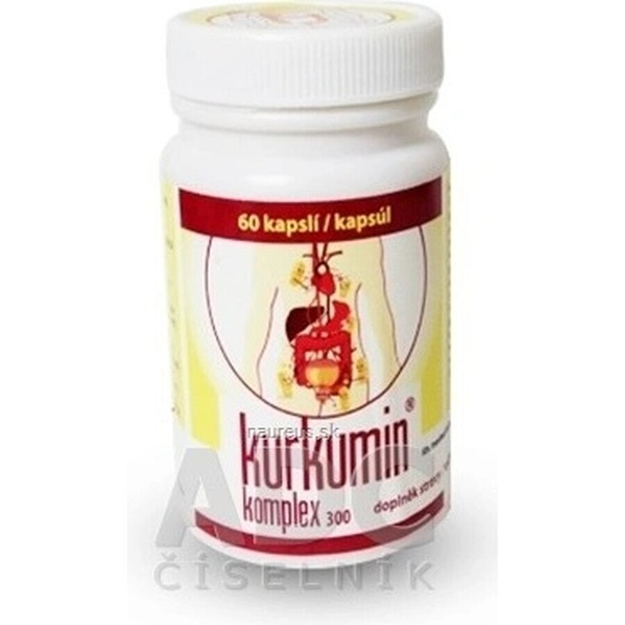 Curcumin complex forte 1×60 cps, supliment alimentar